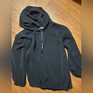 Cable & Gauge Charcoal Women's Zip-Up Hoodie